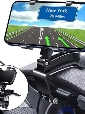 YAOKEEP Universal Car Phone Holder Mount,360 Degrees Rotation Dashboard